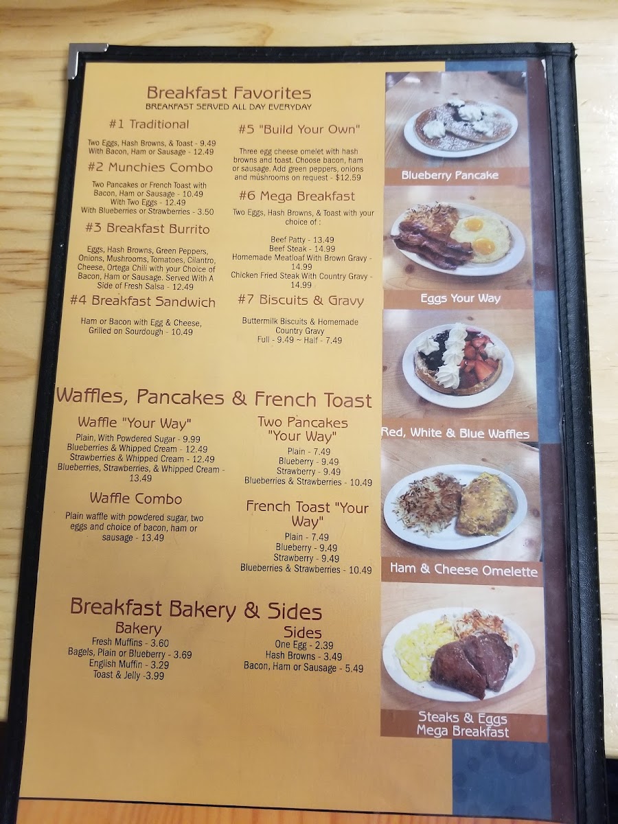 Mountain Munchies Menu - Image 1