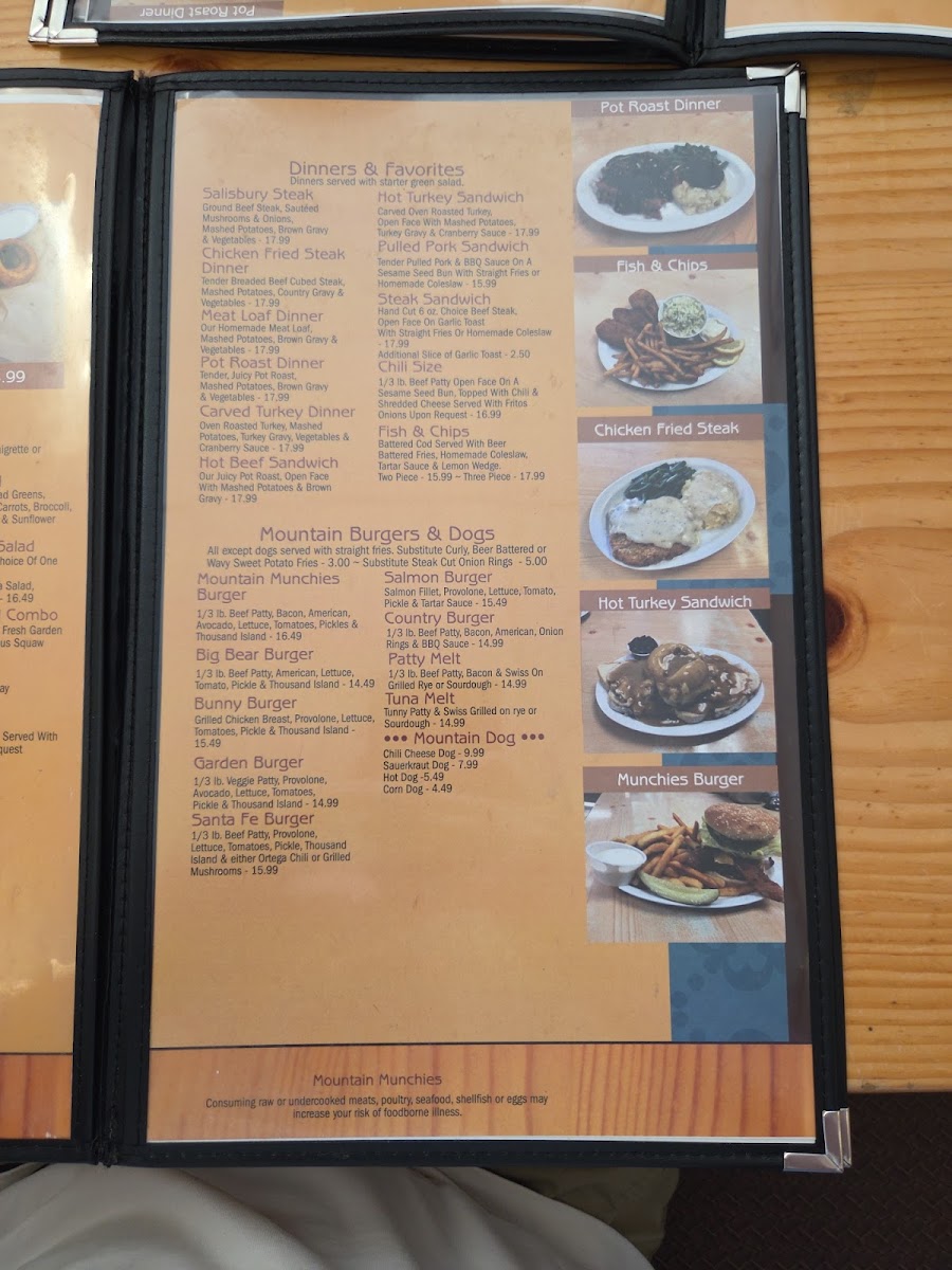 Mountain Munchies Menu - Image 5